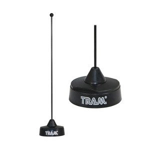Tram® 200-Watt Pretuned 410 MHz to 490 MHz Black-Nut-Type Quarter-Wave Antenna with NMO Mounting - 1 of 4