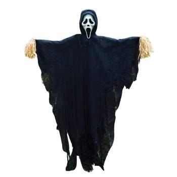 Funworld Ghost Face 5 Foot Scarecrow Halloween Decor
