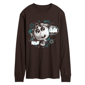 Men's - Inside Out 2 - Doodle Portrait Envy Long Sleeve Graphic T-Shirt - 1 of 2