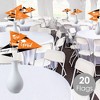 Big Dot of Happiness Orange Grad - Best is Yet to Come - Triangle Orange Graduation Party Photo Props - Pennant Flag Centerpieces - Set of 20 - 2 of 4