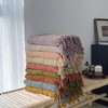 REGALWOVEN 4 Pcs Cotton Bathroom Hand Towels for Home Decoration - 4 of 4