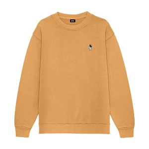 Dalix Astronaut Embroidery Relaxed Crewneck Sweatshirt Soft Fleece Fit Lounge Mens - 1 of 4