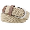 INSPIRE CHIC Women Elastic Stretchy Braided Woven Alloy Buckle Casual Belt Width 1" - 2 of 4