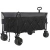 VYNXARIA Heavy-Duty Foldable Utility Wagon£¬480lbs Capacity, Black and Gray - 3 of 4