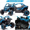 Licensed Can-Am 2-Seater Kids Ride On UTV, 24V Electric Car w/Remote, 4×200W Motors, Suspension, EVA Tires, LED Lights - 2 of 4