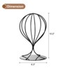 Unique Bargains Metal Women Durable Stable Tabletop Hat Cap Rack Wigs Holder 1 Pc - 2 of 3