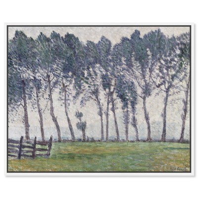 Art Remedy Rainy Weather at Hampton Court by Alfred William Finch Classic Landscape and Portrait Wall Art Framed