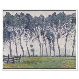 Art Remedy Rainy Weather at Hampton Court by Alfred William Finch Classic Landscape and Portrait Wall Art Framed - 1 of 4