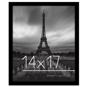 Americanflat 14x17 Picture Frame with Polished Plexiglass, Epic Collection, Gallery Wall Frames with Engineered Wood, Photo Frame, Black - 1 of 4