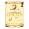 Wellness Grain Free 95% Chicken Dog Canned Food - Case of 12/13.2 oz - 2 of 4