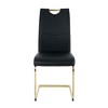 PAGED Upholstered Dining Chairs Modern Living Room Chairs Comfortable Kitchen Chairs with Metal Legs for Living Room - 4 of 4