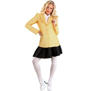 HalloweenCostumes.com Heather McNamara Costume for Women | Heathers Movie Outfit Includes Jacket,  & Skirt | 80s Musical Attire - 1 of 4