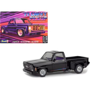 Level 4 Model Kit 1977 Chevrolet Street Pickup Truck 1/25 Scale Model by Revell - 1 of 4