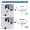 WOWOW 2 1/8 in. x 9 1/2 in. x 9 1/2 in. Pop-up Drain Assembly - 2 of 4