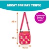 Bentology Convertible Soft Pink Corgi Insulated Durable Lunch Bag For Kids - Adjustable Straps Convert to Backpack, Shoulder Bag or Lunch Box - 2 of 4