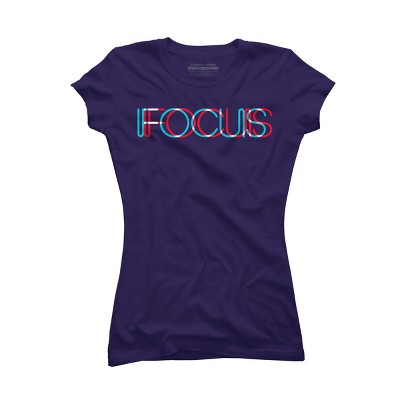 Junior's Design By Humans FOCUS By BLACKSTONE T-Shirt
