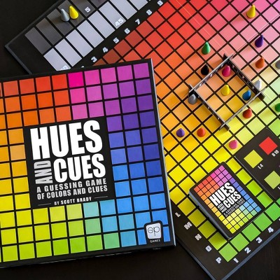 Детские игрушки The Op Games Hues & Cues Game: Strategy Board Game for 3-10 Players by — фото 3