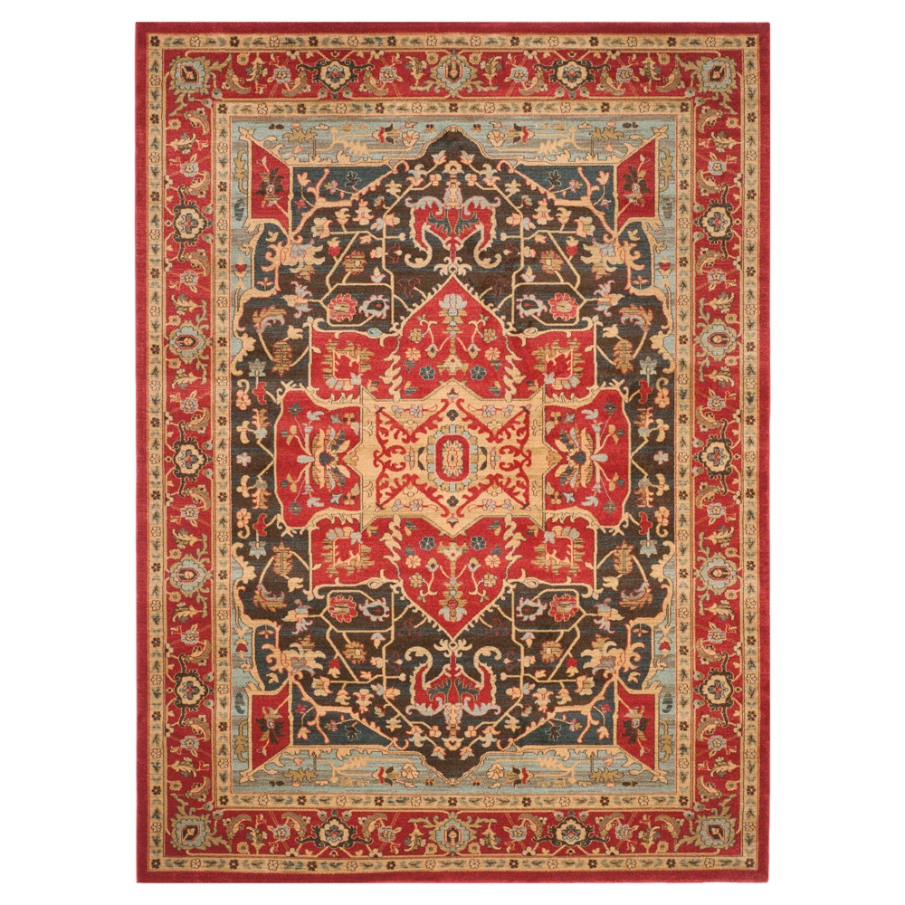 Hawly Area Rug - Red/Red (8'x11') - Safavieh