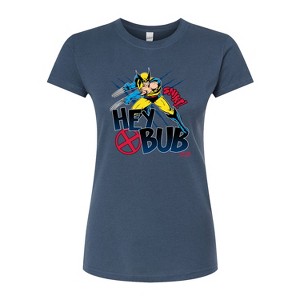 Women's - Marvel - Deadpool & Wolverine Hey Bub Fitted Graphic T-Shirt - 1 of 3