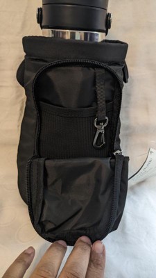 BÉIS 'The Water Bottle Sling' in Black - Water Bottle Carrier & Bag