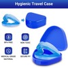 YEVYO Anti-Snoring Mouthpiece - Mouth Guard Device with +2mm Jaw Adjustment, Breathable Anti Snoring Solution for Men & Women - Includes Case - Blue - 4 of 4