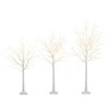 Tangkula 4/5/6 FT Outdoor Pre-Lit Artificial Christmas Tree w/ 216 Warm White LED LightsHoliday - 3 of 3