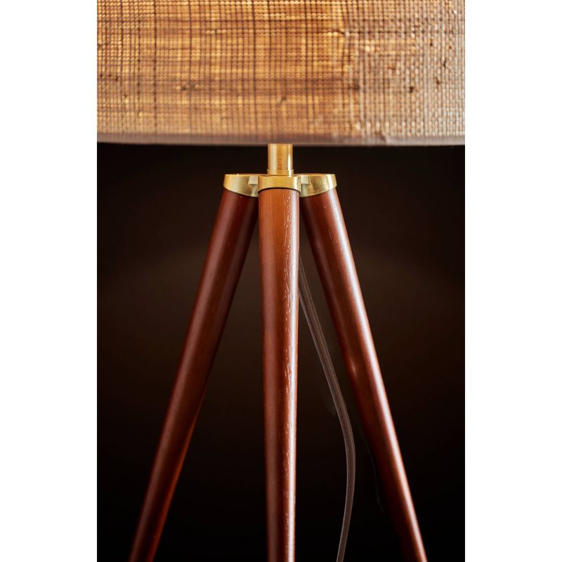 Jackson Table Lamp Walnut Brown - Adesso, 3 of 6