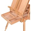 MEEDEN French Easel, Large Sketchbox Easel-Foldable Portable Beechwood Field Art Easel with Drawer, Palette & Metal Tray for Professionals - 4 of 4