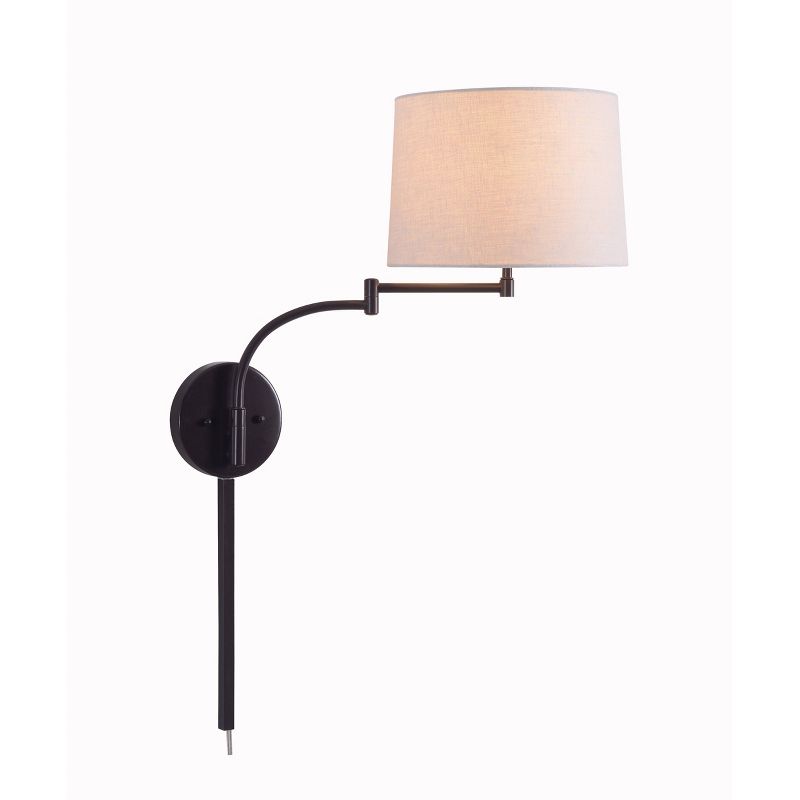 Seven Wall Swing Arm Lamp Oil Rubbed Bronze - Kenroy Home, 1 of 17