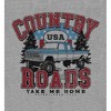 Country Roads Take Me Home Adult Long Sleeve Hoodie - image 2 of 2