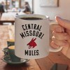 University of Central Missouri Mules Ceramic Coffee Mug Novelty Gift Mugs for Coffee Tea and Hot Drinks 11oz White - 4 of 4