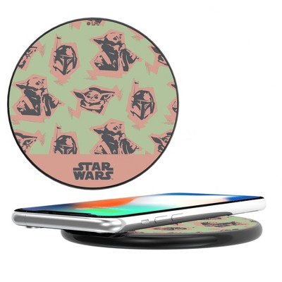 Keyscaper Star Wars Mandalorian Pattern 15-Watt Wireless Charger