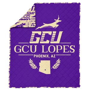 NCAA Grand Canyon Antelopes 60 x 80 Quilted Throw Blanket - 1 of 4
