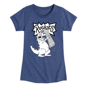 Girls' - Rugrats - Reptar Tokyo Fitted Short Sleeve Graphic T-Shirt - 1 of 4