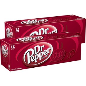 Dr Pepper Original Soda, 12 Oz., 24Carton - 1 of 2