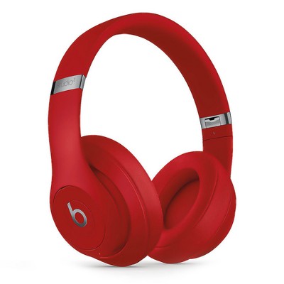 red beats earphones