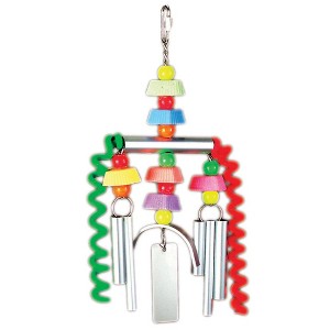 Prevue Pet Products Chime Time Monsoon Bird Toy 62156 - 1 of 2