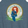 Women's - Disney Princess - Boldly Beautiful Graphic Racerback Tank - 2 of 4