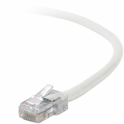 Belkin Cat5e Patch Cable - RJ-45 Male - RJ-45 Male - 15ft - White