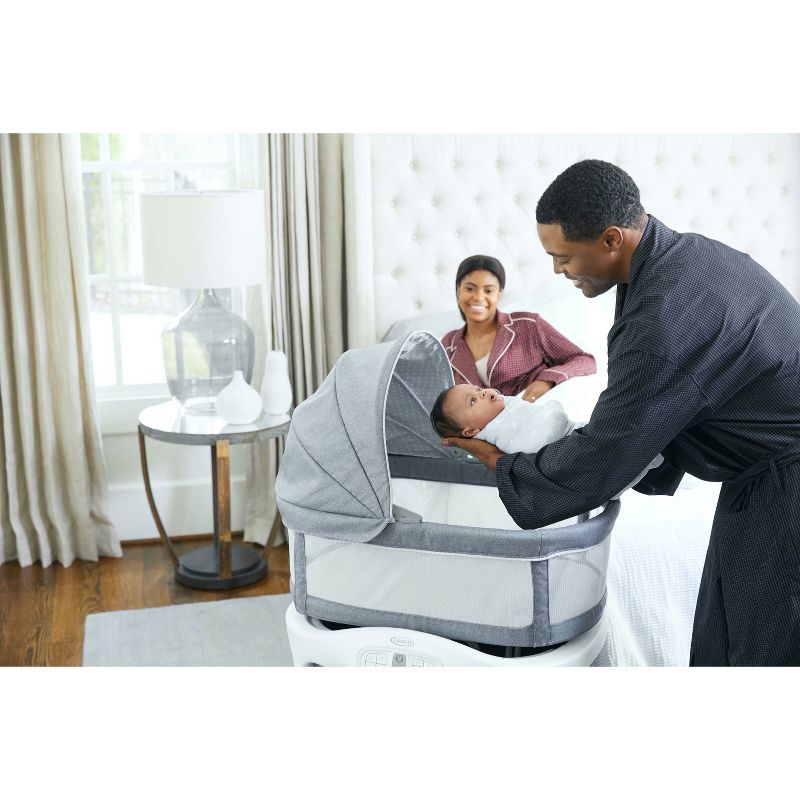 Graco Sense2Snooze Bassinet with Cry Detection Technology - Ellison, 6 of 10