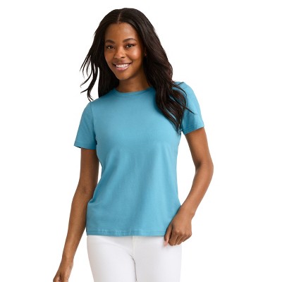 Jockey Women's Organic Cotton Stretch Short Sleeve Tee