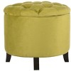 Amelia Tufted Storage Ottoman  - Safavieh - image 3 of 4