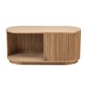 Nordlys Ash Wood Coffee Table Classic Style Living Room - 3 of 4