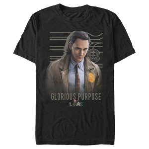 Men's Marvel Loki Glorious Purpose T-Shirt - 1 of 4