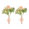 Unique Bargains Wall-Mounted Display Decoration Dried Flower Vase Tube 4 Pcs - 4 of 4
