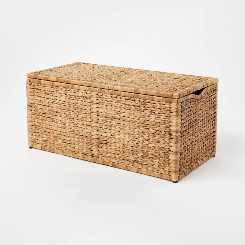 Natural Woven Storage Bench - Threshold&#8482; designed with Studio McGee, 1 of 13