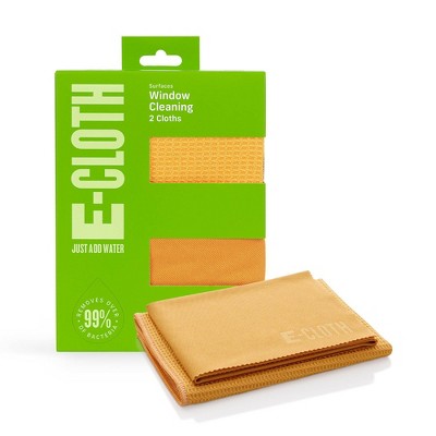 E-Cloth Window Cleaning Microfiber Cloth Set - 2ct