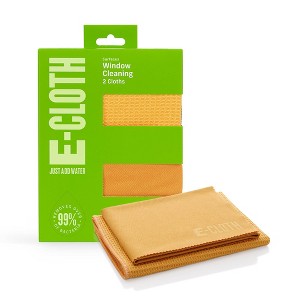 E-Cloth Window Cleaning Microfiber Cloth Set - 2ct - 1 of 4