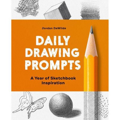 Daily Drawing Prompts - by  Jordan Dewilde (Paperback)