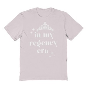 Rerun Island Women's In My Regency Era Short Sleeve Oversized Graphic Cotton T-Shirt - 1 of 3